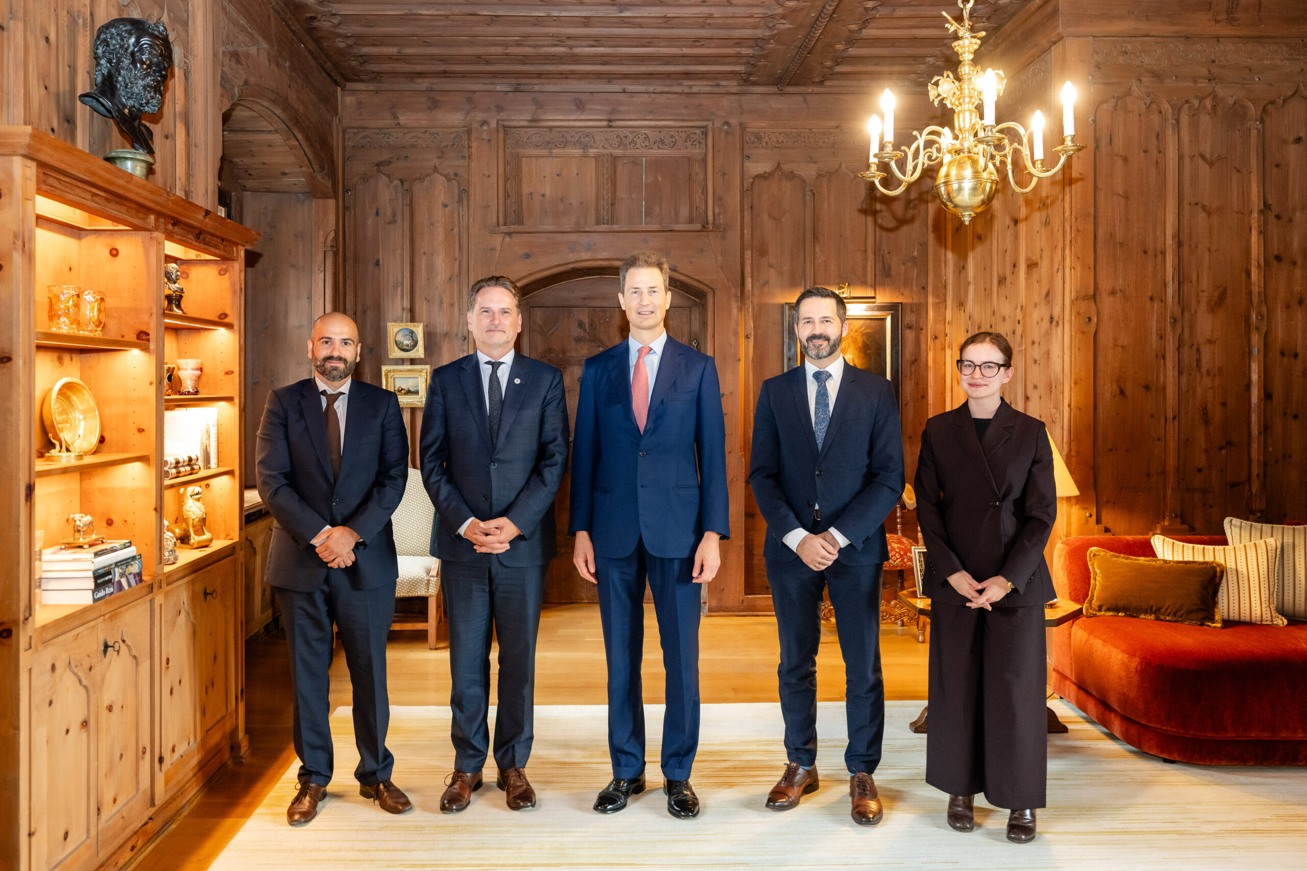 Besuch IKRK auf Schloss Vaduz