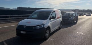 Gossau: Unfall mit drei Autos auf Autobahn