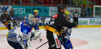 Pioneers müssen sich VSV knapp geschlagen geben