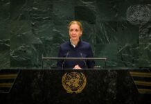 Sabine Monauni fordert eine handlungsfähige UNO