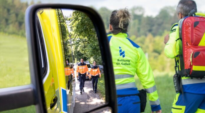 Buchs: Velofahrer bei Unfall schwer verletzt
