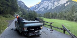 Tödlicher Selbstunfall eines 27jährigen