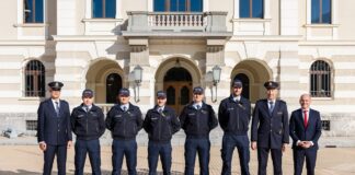 Landespolizei hat fünf neue Mitglieder