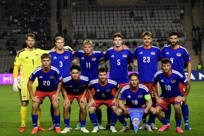 ASERBAIDSCHAN-LIECHTENSTEIN, - UEFA Nations-League, -FL TEAM-1.Oktober 2026 in Baku 0-0 -1 Pkt..LFV