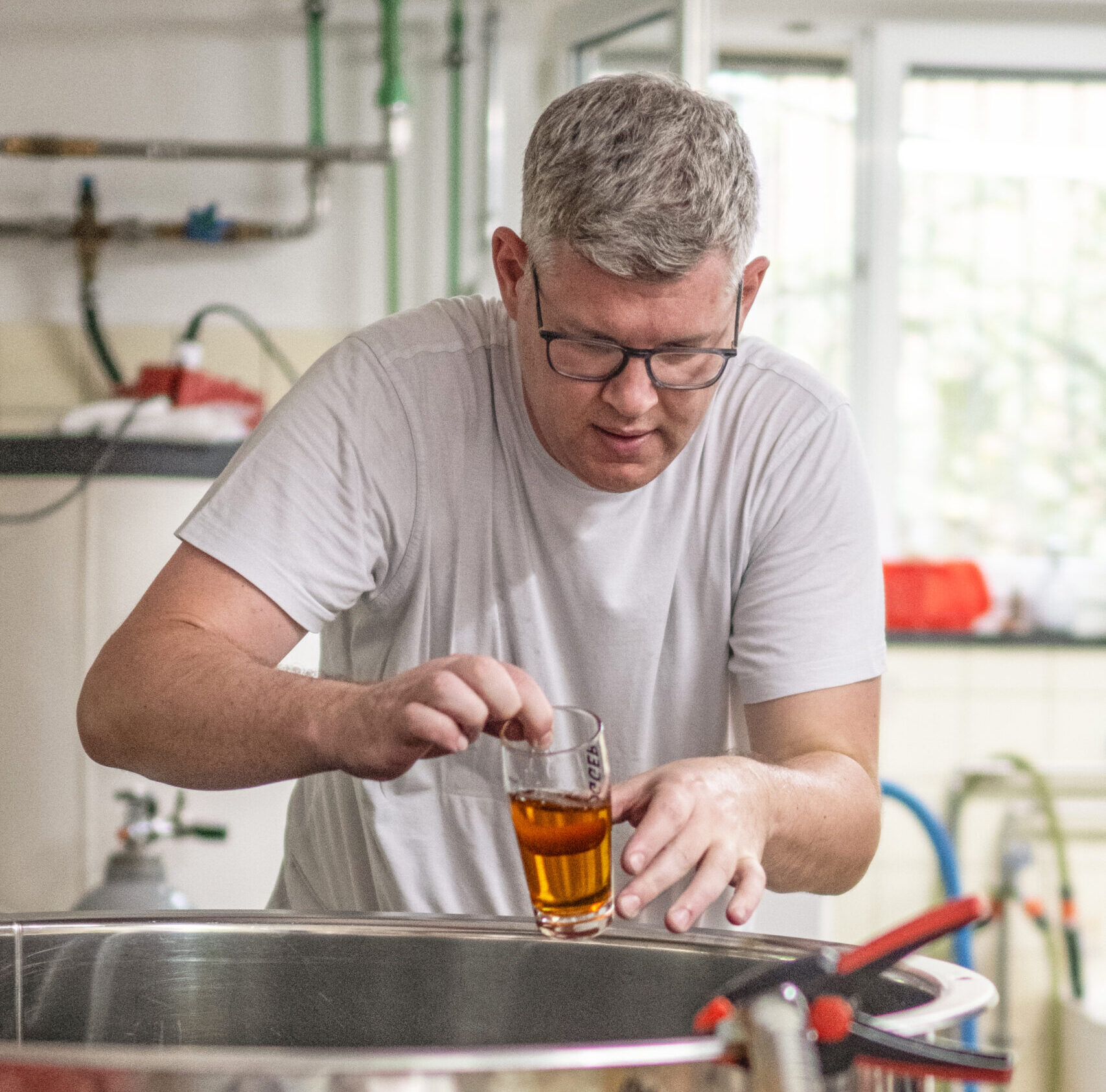 Florian Goop, Initiator der neuen Getränkelinien der Marke «Tschügger»