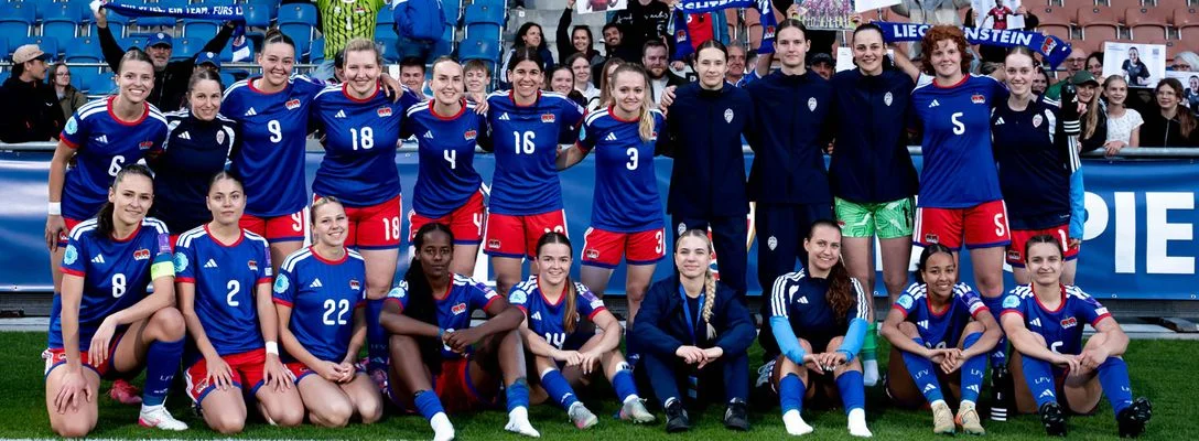 Teamfoto-Liechtensteiner Frauen-Nationalmannschaft Oktober 2026